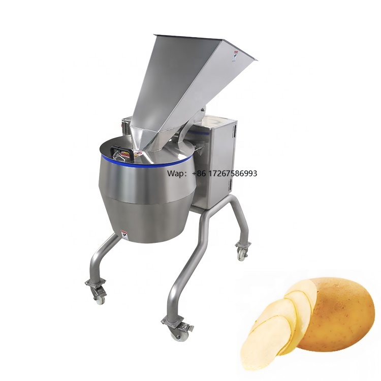 Food Processor Snacks - Elektrische Kartoffelchips-Schneidemaschine mit hoher Verarbeitungsausgang und