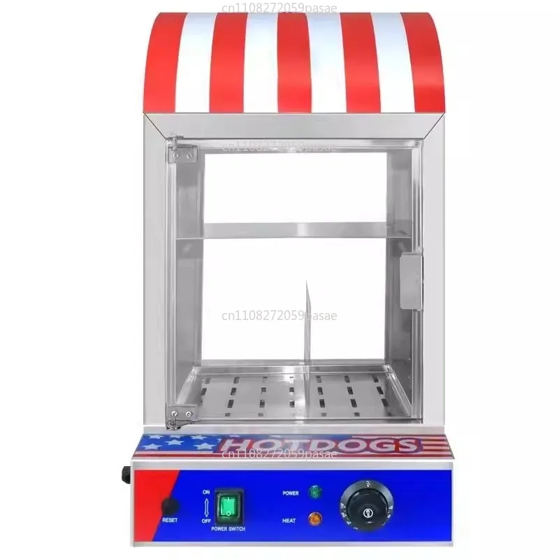 Food Processor Snacks - Kommerzieller automatischer Hot-Dog-Brötchenwärmer, effiziente Küchenmaschine für