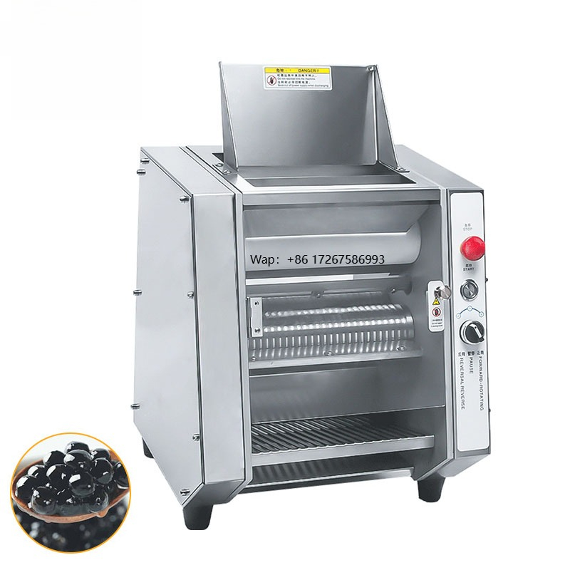 Food Snacks To Make - Kommerzielle Tapioca-Perlenherstellungsmaschine mit Motor für Restaurants