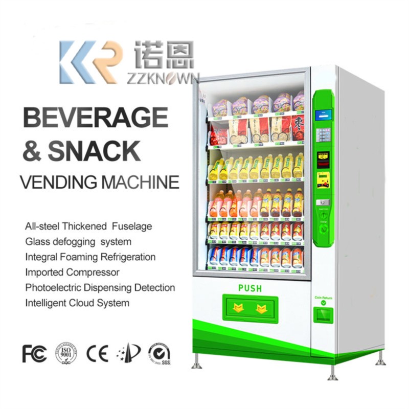 Snacks Food Usa - Park-Getränkeautomat mit großer Kapazität, Kombi-Süßigkeiten- und
