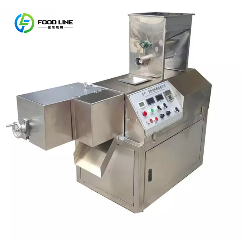 Food Snacks To Make - Maßgefertigte Doppelschneckenextruder-Maschine für Puffsnacks Hocheffiziente Lebensmittelherstellungsmaschine