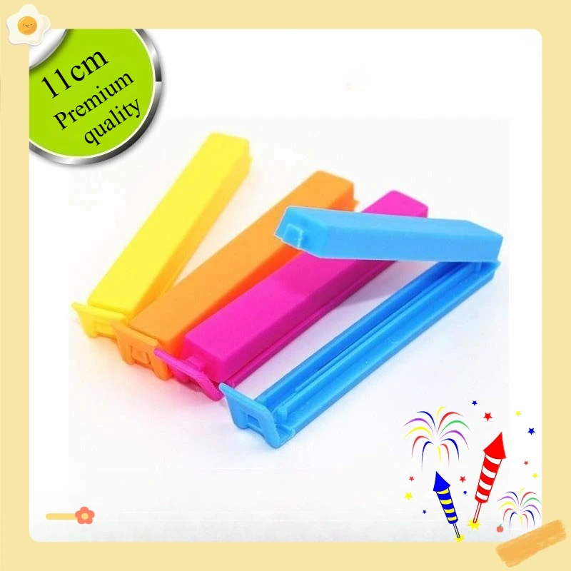 Food Snacks Ideas - Multi Pack 11 cm Kunststoff-Dichtungsclips, 5–50