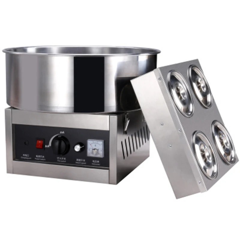 Food Processor Snacks - Kommerzielle DIY Zuckerwattemaschine Gas Baumwolle Zucker