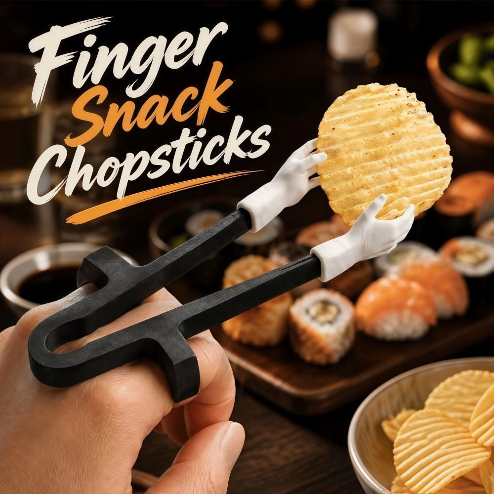 Food Snacks Game - Spaßige Wiederverwendbare Finger-Snack-Stäbchen aus PLA, Leichte