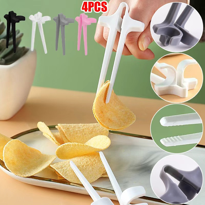 Food Snacks Game - 1 Stück Finger-Gamecontroller-Snack-Clip aus Kunststoff –