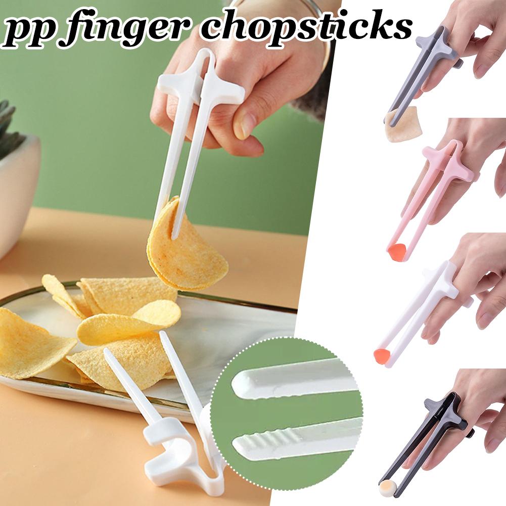 Food Snacks Game - Finger-Esszangen: Neuartige, wiederverwendbare Snack-Pinzette zum einfachen
