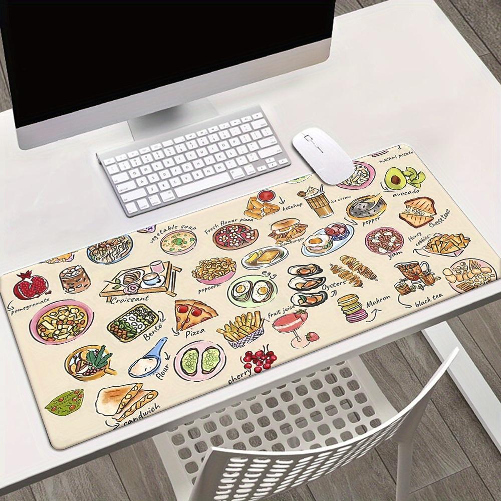 Food Snacks Game - Großes Mauspad XXL Snacks-Food-Design Gamer Büro-Zubehör