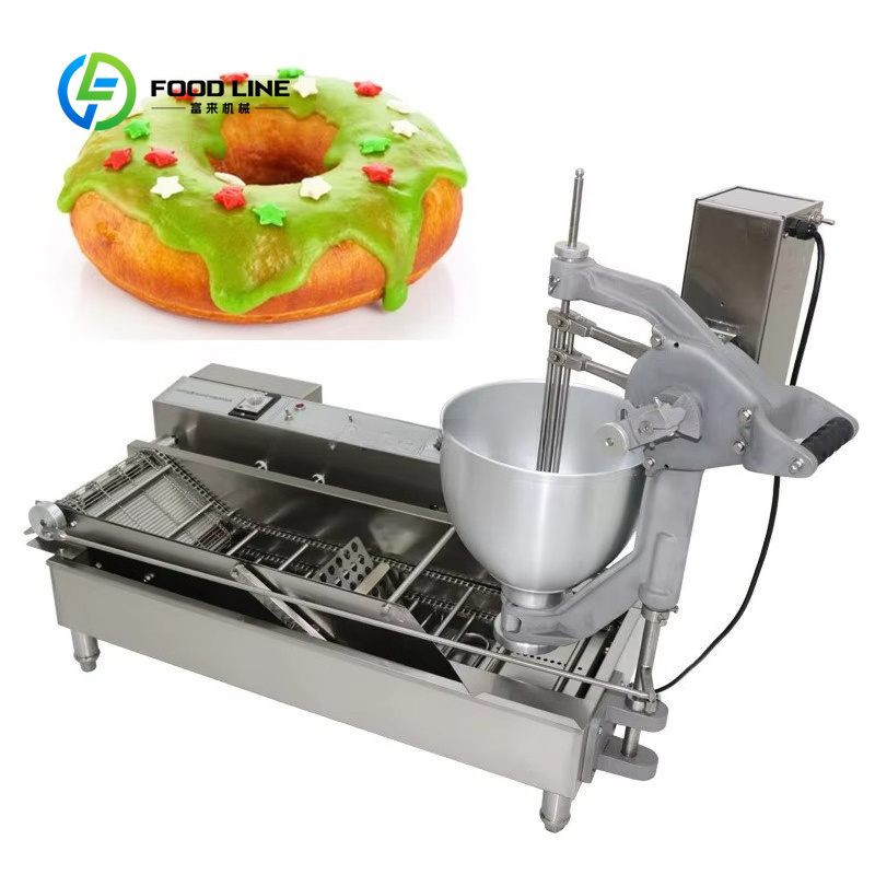 Food Processor Snacks - Maßgeschneiderte Donut-Herstellungsmaschine, elektrischer Donut-Frittierer, kugelförmiger, lochfreier