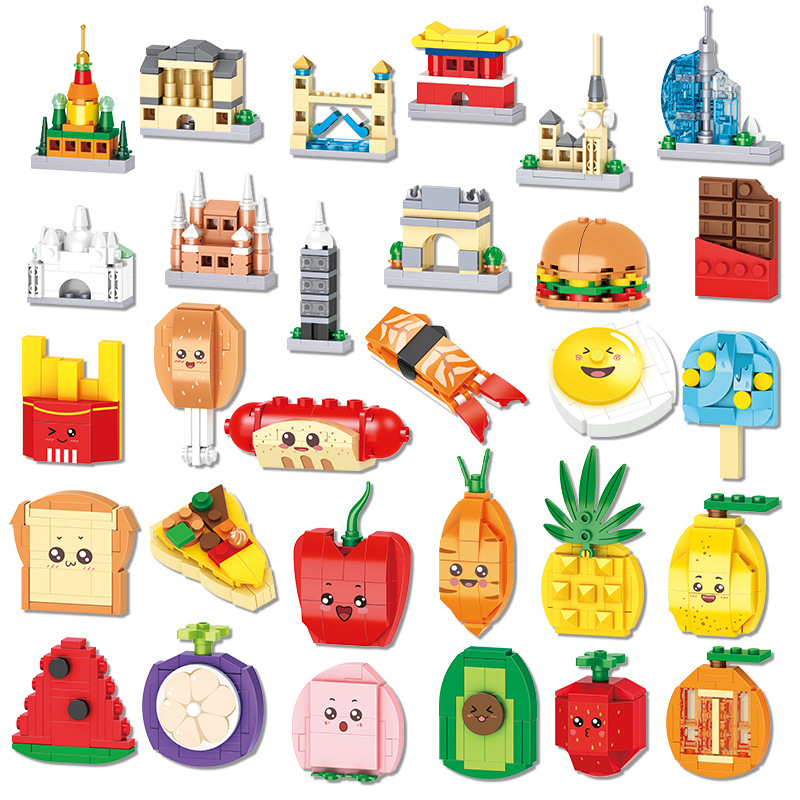 Food Snacks Ideas - 10in1 Nette Architektur Street View Lebensmittel