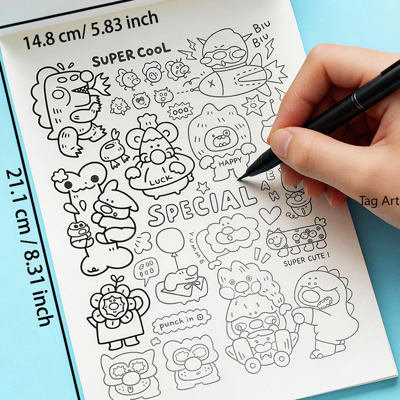 Bilderbuch zur Angstlinderung, – Food Snacks Coloring Book Bewertung und Preis
