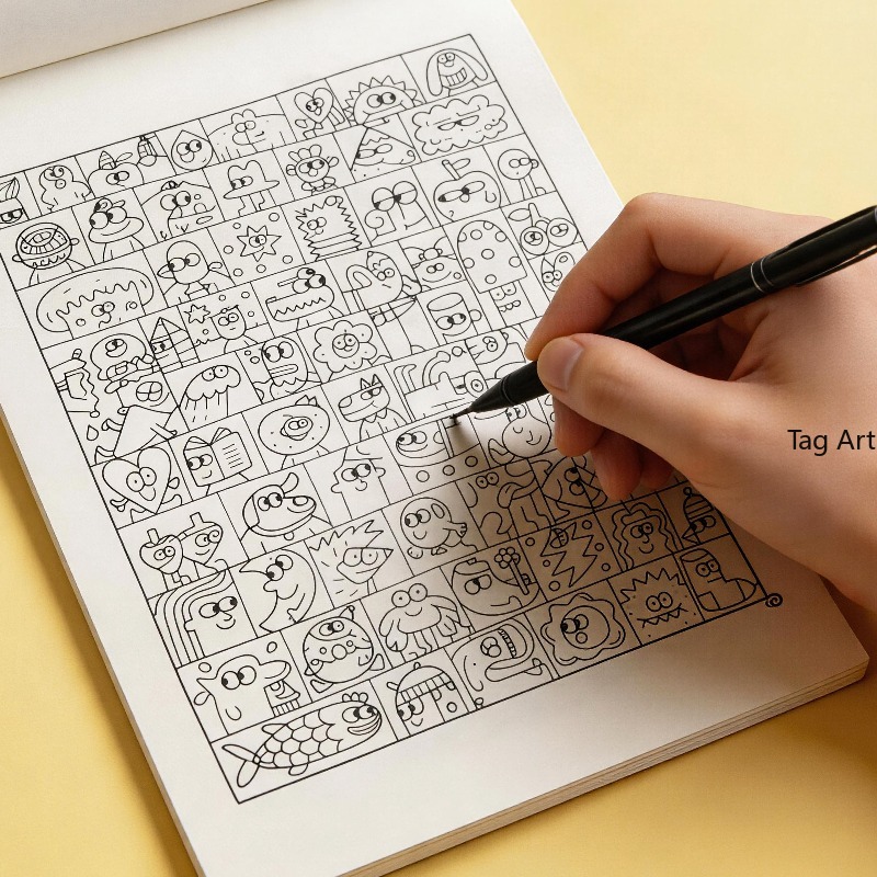 Bilderbuch zur Angstlinderung, – Food Snacks Coloring Book Bewertung und Preis