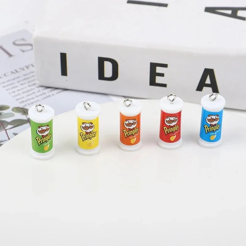 10 Stück 23*10mm Simulierte 3D – Food Snacks Chips Bewertung und Preis