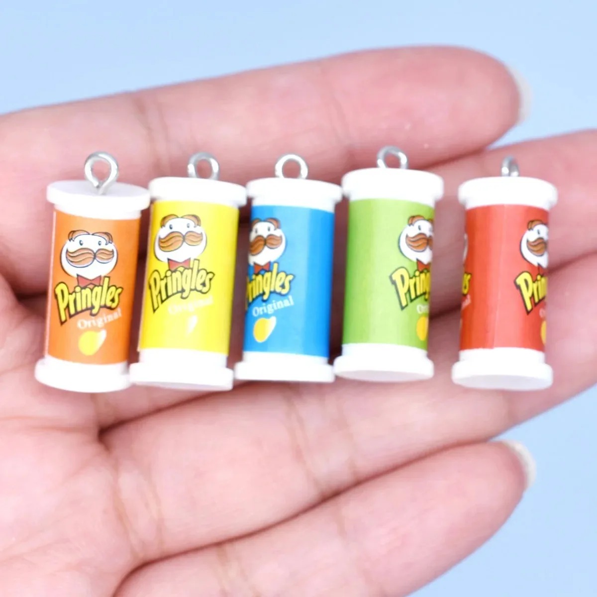 10 Stück 23*10mm Simulierte 3D – Food Snacks Chips Bewertung und Preis