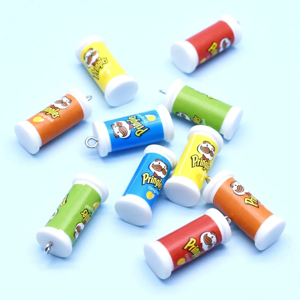 10 Stück 23*10mm Simulierte 3D – Food Snacks Chips Bewertung und Preis