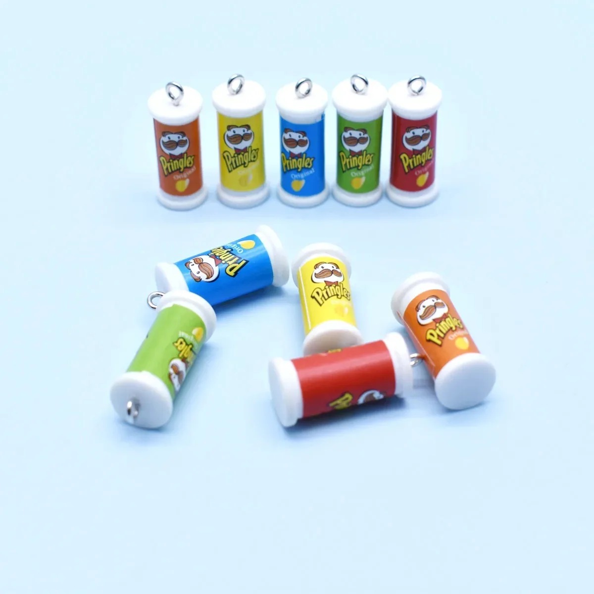 10 Stück 23*10mm Simulierte 3D – Food Snacks Chips Bewertung und Preis