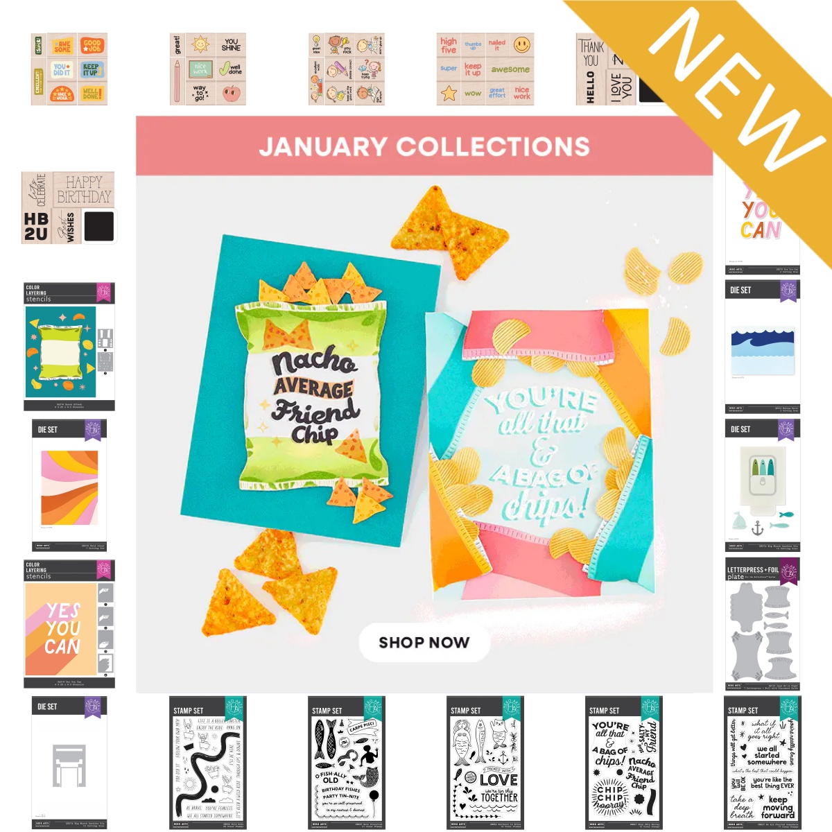 Liebevolle Wellenlinien Snack- – Food Stamps Snacks Bewertung und Preis