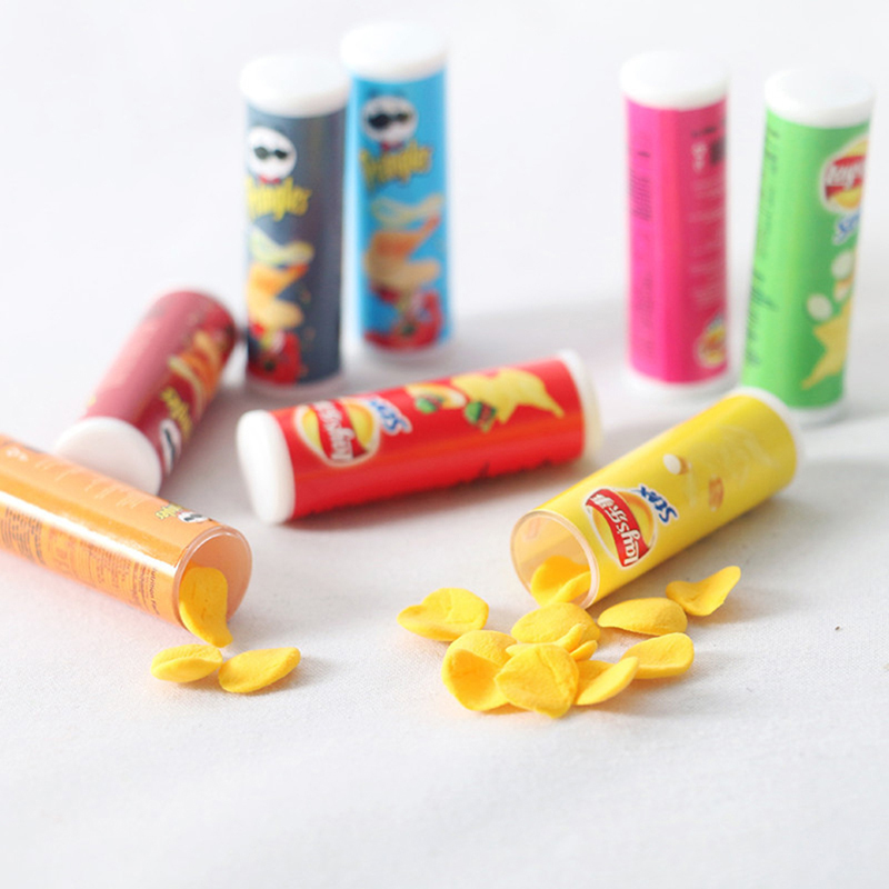 VP 4-teiliges Set Miniatur-Art – Food Snacks Chips Bewertung und Preis