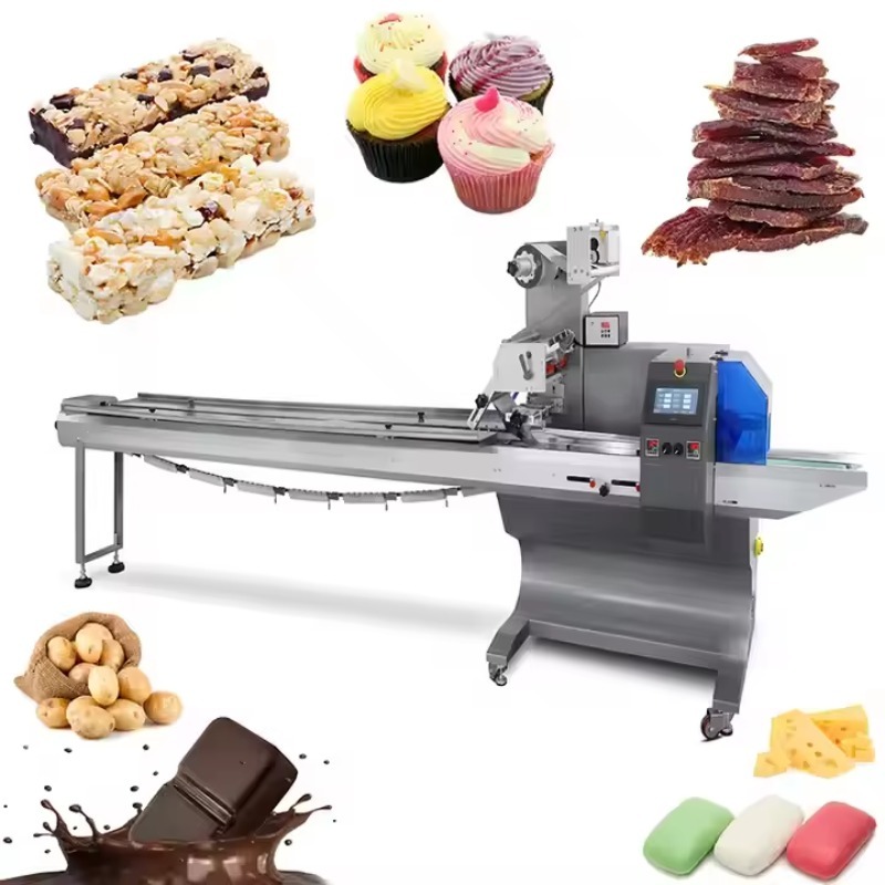 Automatische Kissenverpackungs – Snacks Food Usa Bewertung und Preis