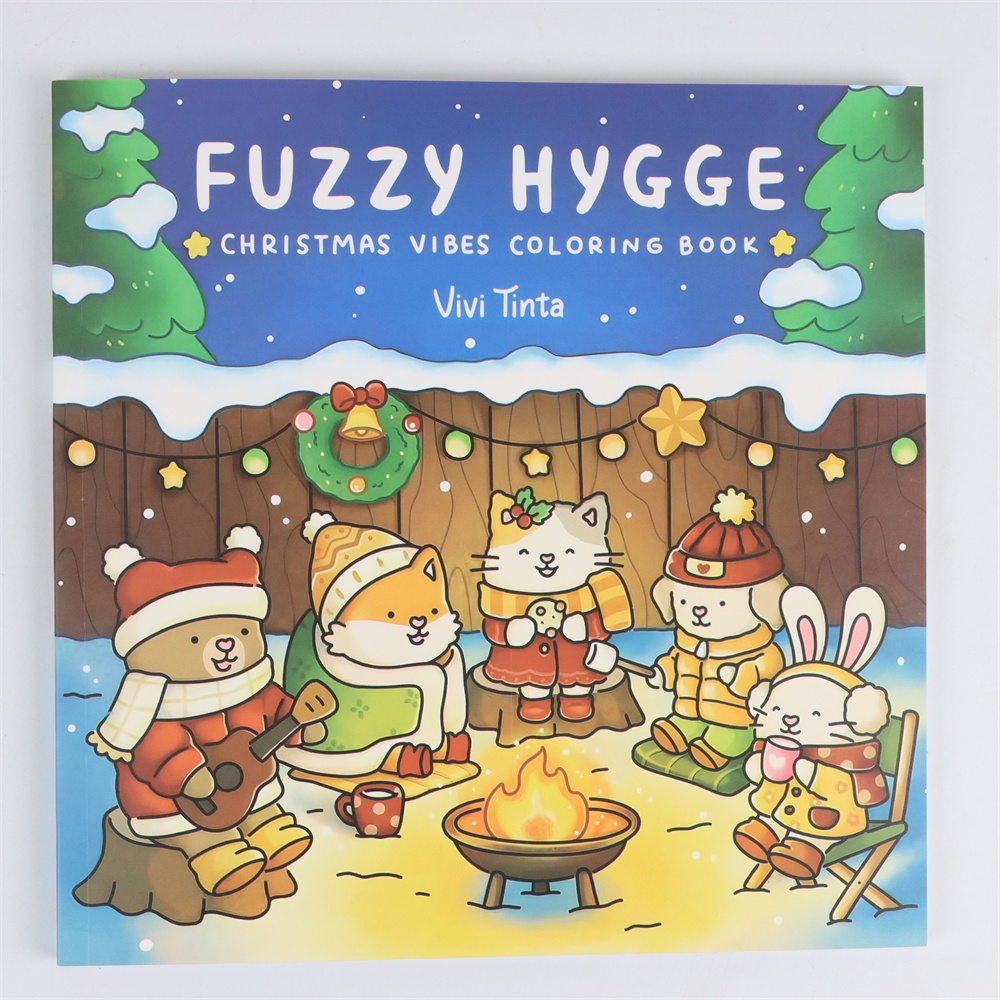 Fuzzy Hygge Weihnachts-Malbuch – Food Y Snacks Coloring Book Bewertung und Preis
