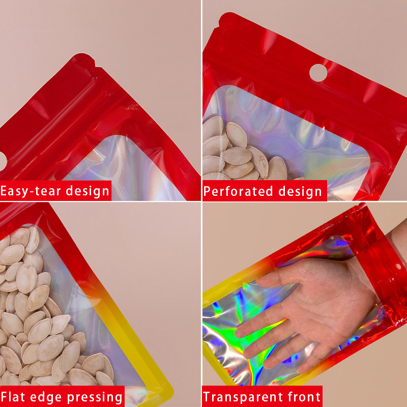 Holografische, farbige, quadra – Snacks Food Usa Bewertung und Preis