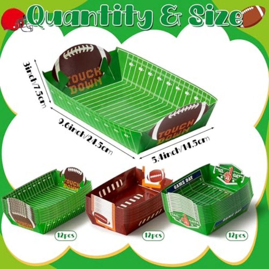 Große Speiseteller - 36 Stück  – Food Snacks Game Bewertung und Preis