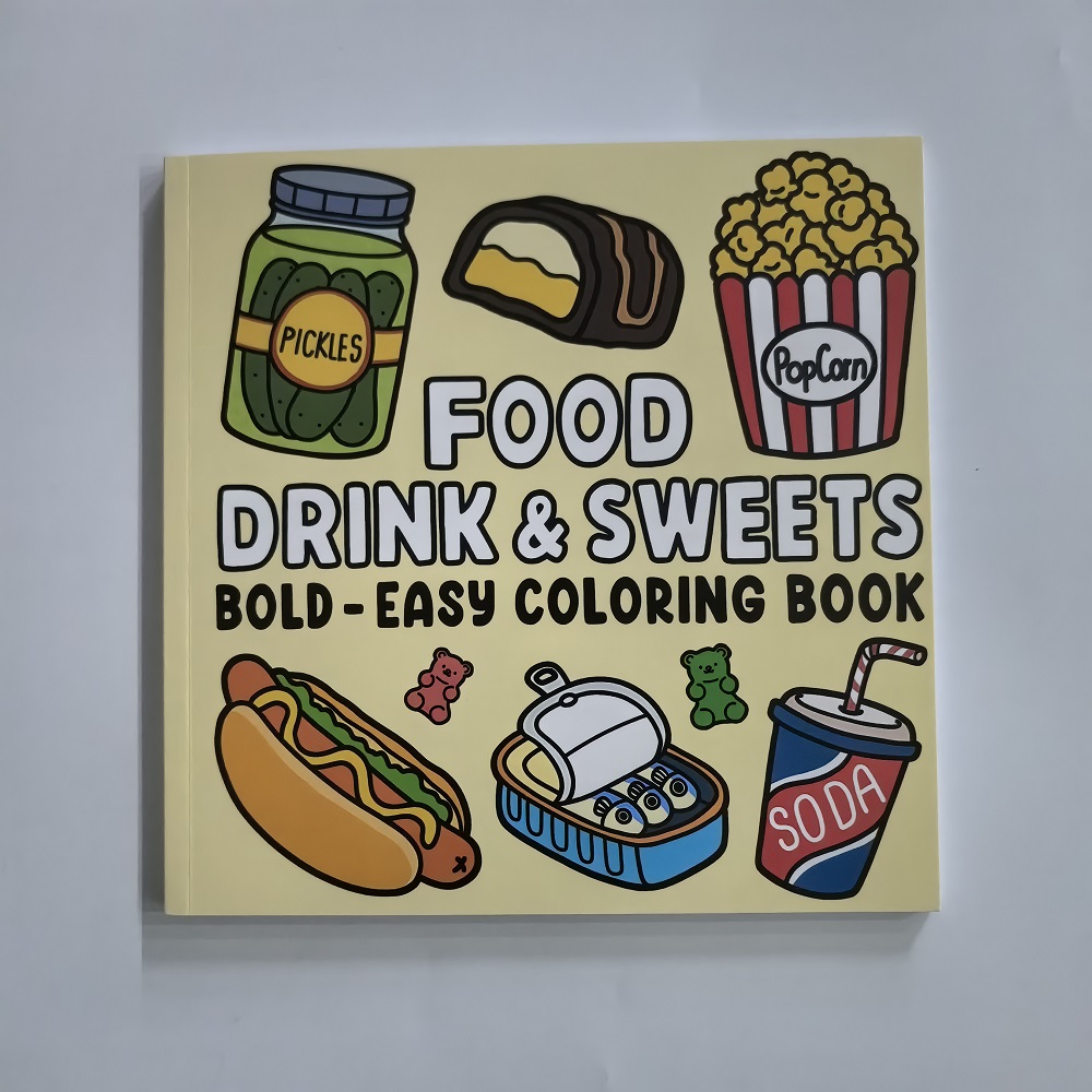 Malbuch mit Essen, Getränken u – Food Y Snacks Coloring Book Bewertung und Preis