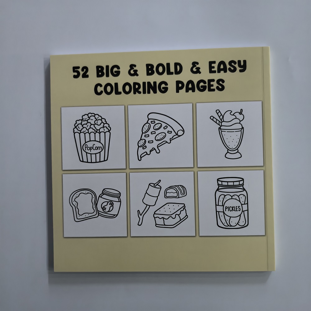 Malbuch mit Essen, Getränken u – Food Y Snacks Coloring Book Bewertung und Preis