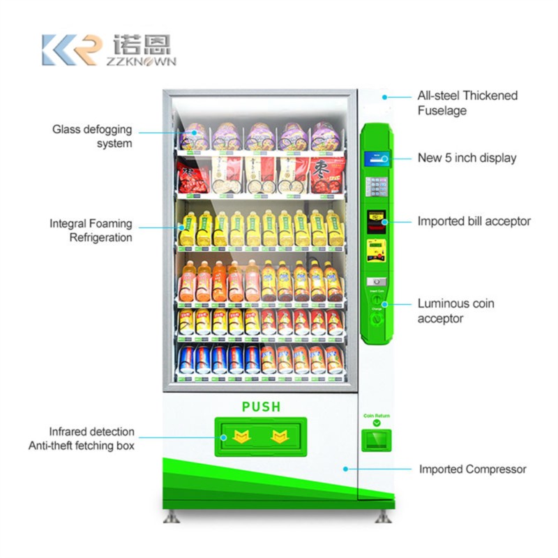 Park-Getränkeautomat mit große – Snacks Food Usa Bewertung und Preis