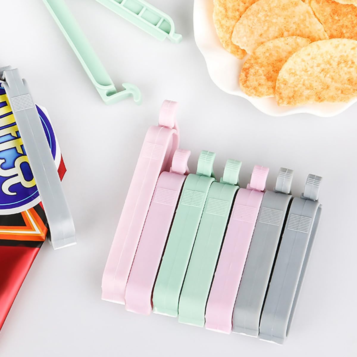 12 Stück Farblich Sortierte Pl – Food Snacks Chips Bewertung und Preis