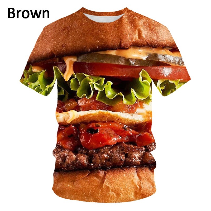 T-Shirt mit Lebensmittel-Grafi – Food Snacks Chips Bewertung und Preis