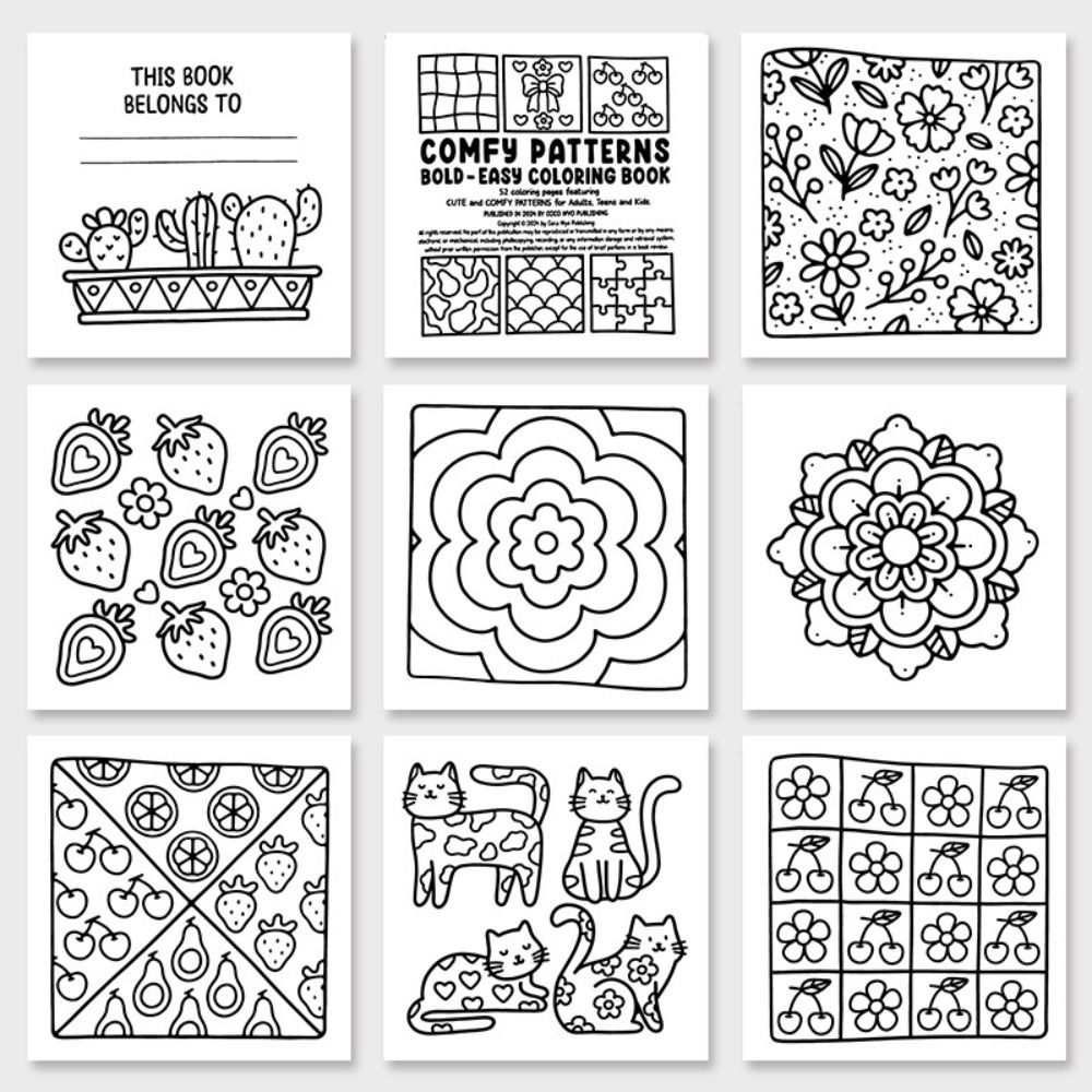 Beruhigendes Malbuch für Mädch – Food Y Snacks Coloring Book Bewertung und Preis