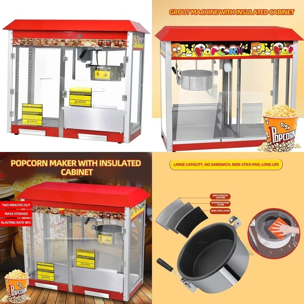 Kommerzielle Popcornmaschine f – Food Processor Snacks Bewertung und Preis
