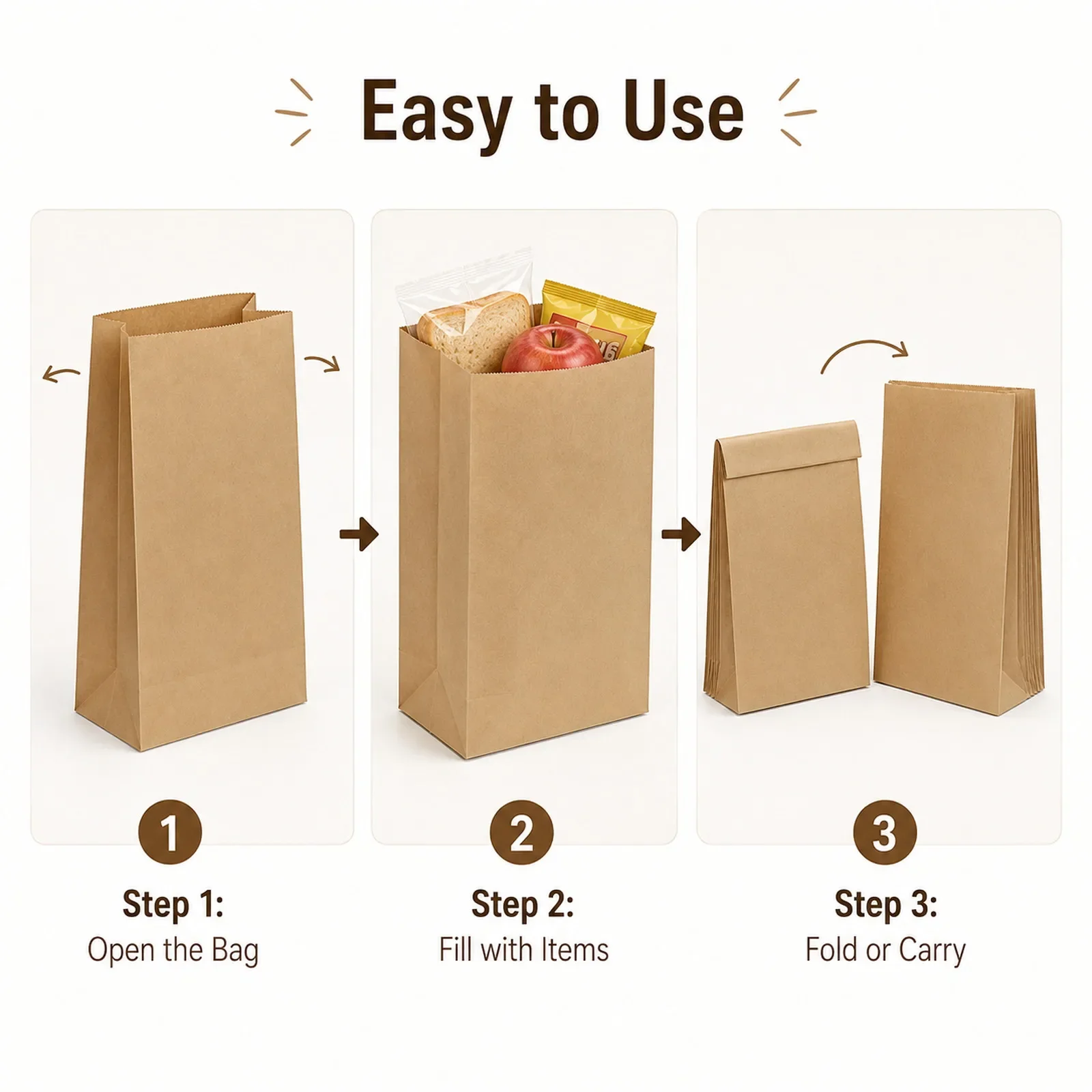 10-30 Stück Kleine Braune Kraf – Food Day Snacks Bewertung und Preis