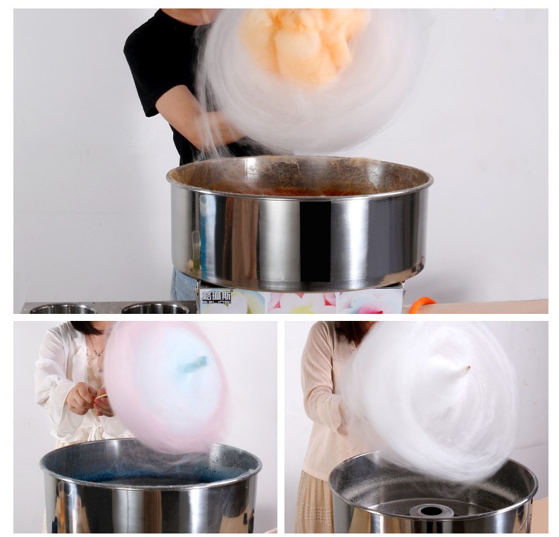 Kommerzielle DIY-Zuckerwattema – Food Processor Snacks Bewertung und Preis